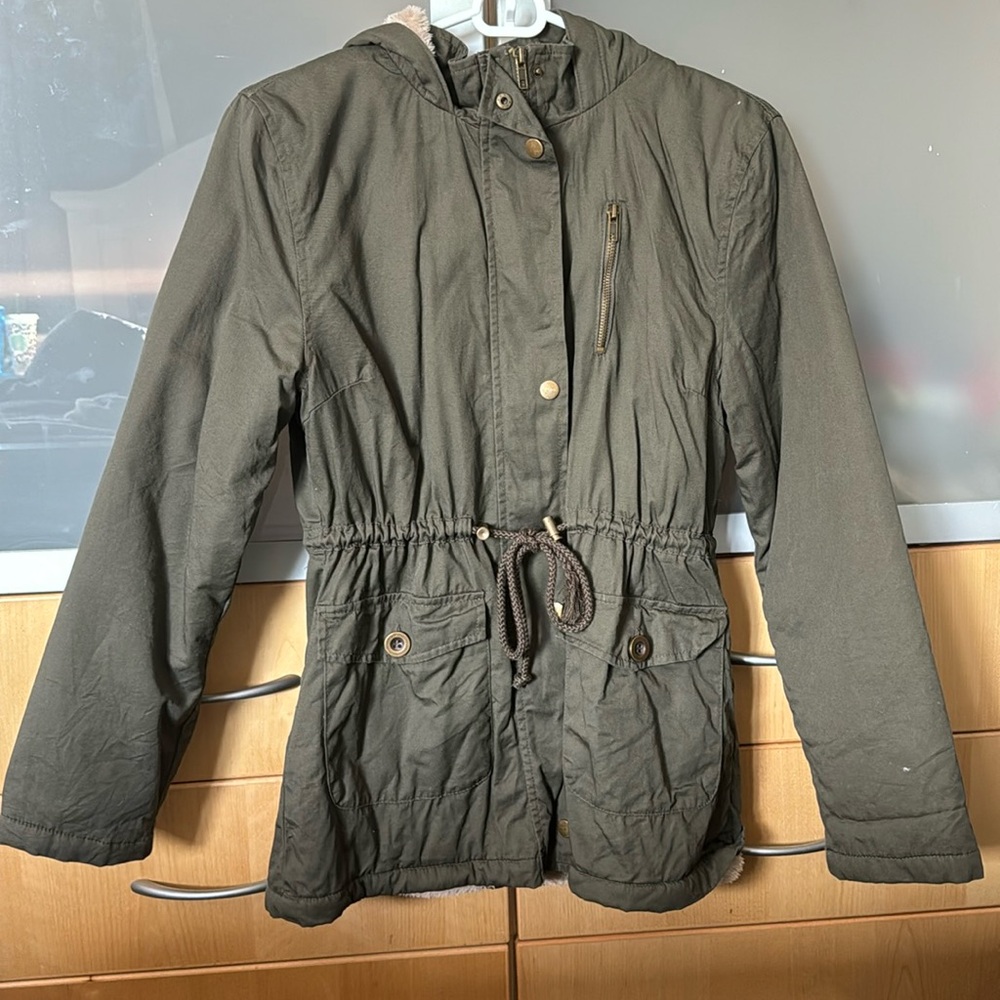 Military Green Utility Jacket